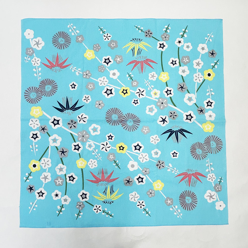 『風呂敷』金霞（水色）