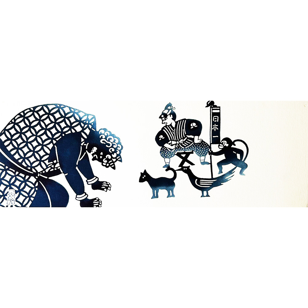 『手ぬぐい』桃太郎