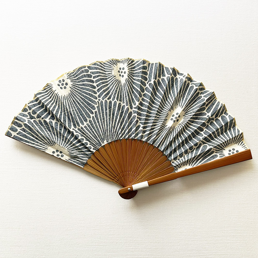 『竺仙の扇子』万寿菊