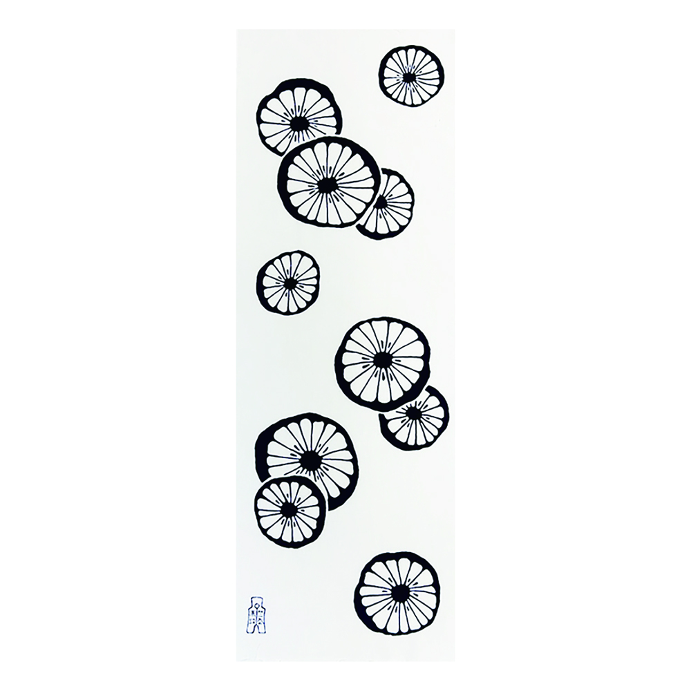 『お手ぬぐい』浴衣柄　レモン