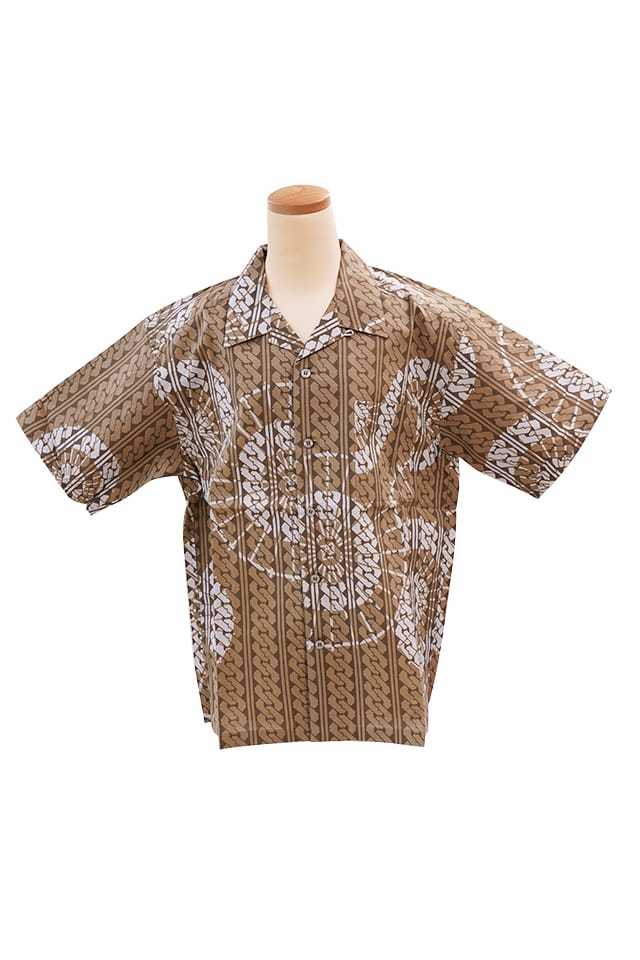 竺仙アロハシャツ】番傘と吉原繋