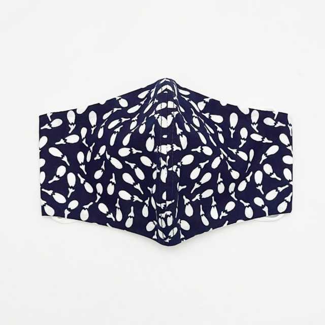 【竺仙マスク】 『コーマ生地』小茄子