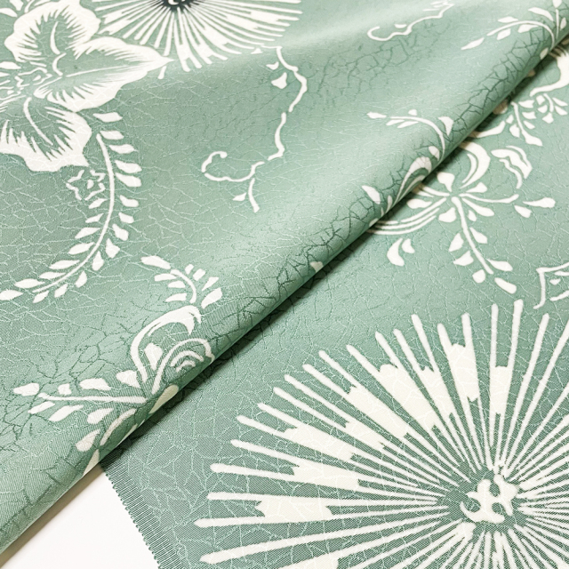 越後型・型絵染帯