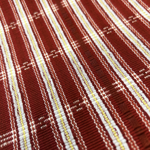 道屯花織半巾帯