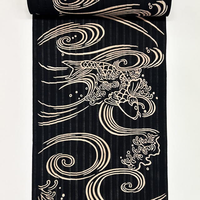 『かげろう地染ゆかた』荒磯