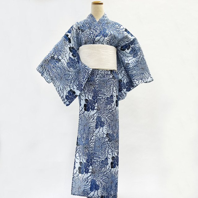 『アウトレットプレタ』紅梅小紋 糸菊