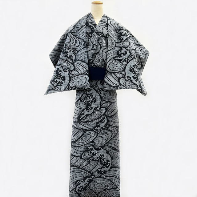 紬ゆかたキング