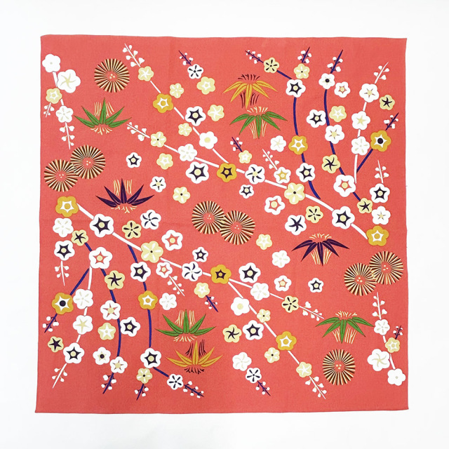 『風呂敷』金霞（桃色）