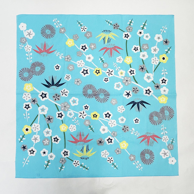 『風呂敷』金霞（水色）