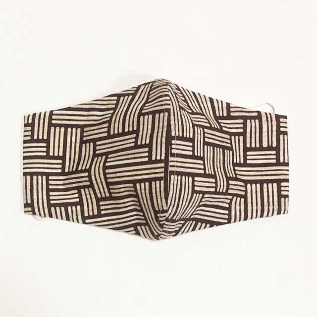 【竺仙マスク】 『紬ゆかた』 二崩し