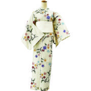 【浴衣プレタ】女性 『玉むし』菊花 ＜Mサイズ＞