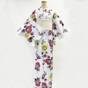 『アウトレットプレタ』コーマ白地差分 立葵