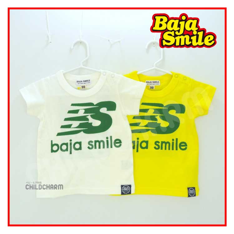 【ＳＡＬＥ！！２０％ＯＦＦ！！】Ｂａｊａ Ｓｍｉｌｅ(バハスマイル)ＢＳロゴ半袖Ｔシャツ【メール便可能】