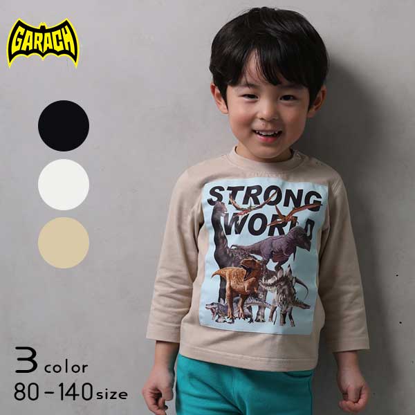 【20%OFFSALE】ＧＡＲＡＣＨ(ギャラッチ)恐竜プリントＴシャツ【メール便送料無料】
