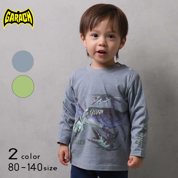 【20%OFFSALE】ＧＡＲＡＣＨ(ギャラッチ)ダイナソープリントＴシャツ【メール便送料無料】