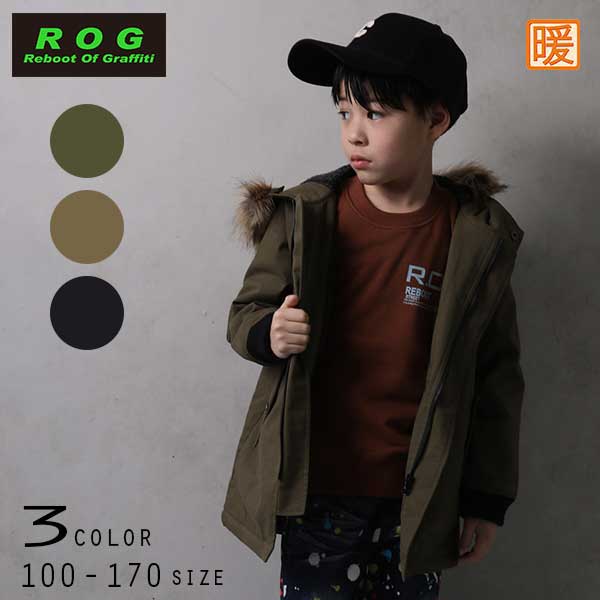 【10％OFFSALE】R.O.G(アールオージー)モッズコート【メール便不可】