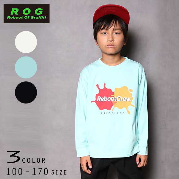 【SALE】R.O.G(アールオージー)RebootCrewビックロングＴシャツ【メール便送料無料】