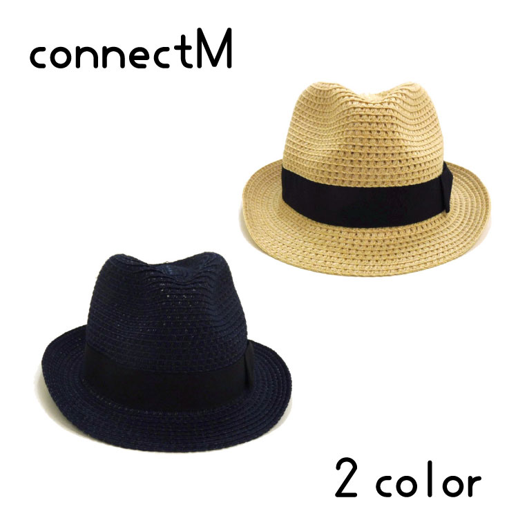 【洗えるブレード】connect M(コネクトエム)リボン付きハット【メール便不可！！】