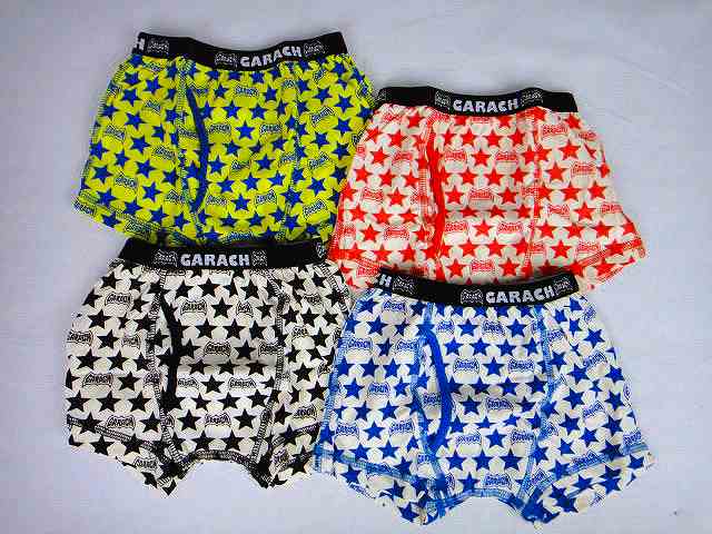 ＧＡＲＡＣＨ(ギャラッチ)スター＆ロゴ総柄パンダボクサーパンツ