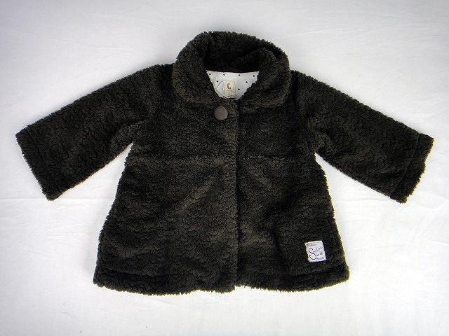 【30％OFFSALE】【110サイズのみ】ｃｈｏｃｏｌａ(ショコラ)ボアジャケット【メール便不可】