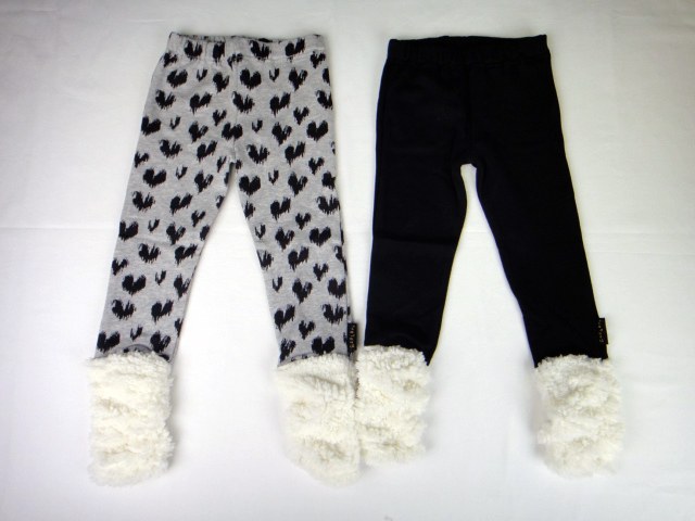 【40%OFFSALE】ＳｃｏＬａｒ(スカラー)裾ボアレギンス【メール便可能】