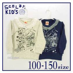 【30%OFFSALE】ＳｃｏＬａｒ(スカラー)襟元フリル付きトレーナー【メール便可】