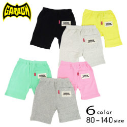 【30%OFFSALE】ＧＡＲＡＣＨ(ギャラッチ)ロゴワッペン付き５分丈パンツ【メール便送料無料】