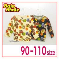 【30％OFFSALE】Ｂａｊａ Ｓｍｉｌｅ(バハスマイル)FOODアニマル柄裏シャギートレーナー【メール便可能】
