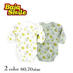 【20%OFFSALE】Ｂａｊａ Ｓｍｉｌｅ(バハスマイル)スマイル総柄ボディスーツ【メール便可能】