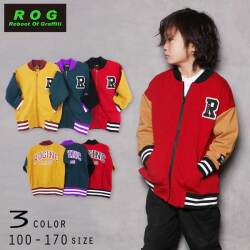 【30%OFFSALE】R.O.G Reboot(リブート)Rロゴワッペン付きジャケット【140サイズまでメール便送料無料】