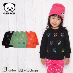 【20％OFFSALE】ＧＡＲＡＣＨ(ギャラッチ)パンダ刺繍トレーナー【メール便送料無料】