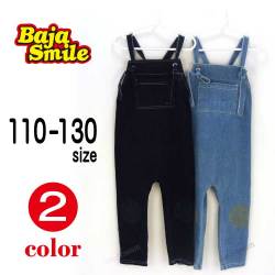 Ｂａｊａ Ｓｍｉｌｅ(バハスマイル)スマイルプリントミニ裏毛サロペット【メール便可能】