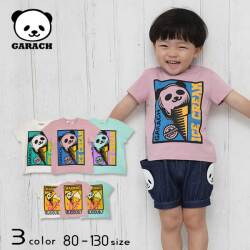 【20％OFFSALE】ＧＡＲＡＣＨ(ギャラッチ)アイスクリームパンダ半袖Ｔシャツ【メール便送料無料】