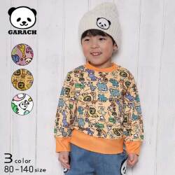 【20%OFFSALE】ＧＡＲＡＣＨ(ギャラッチ)総柄パンダトレーナー【メール便送料無料】