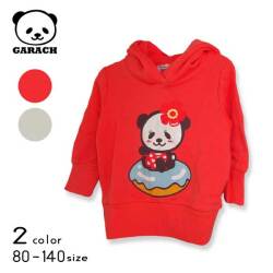 【20%OFFSALE】ＧＡＲＡＣＨ(ギャラッチ)ドーナツ＆パンダちゃんパーカートレーナー【メール便送料無料】