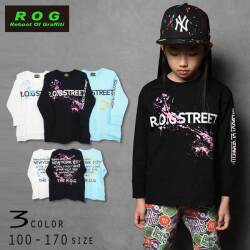 【30％OFFSALE】R.O.G Reboot(リブート)ペイントロゴビックロングＴシャツ【メール便送料無料】