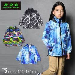 【30%OFFSALE】Reboot(リブート)総柄ウィンドブレーカー【メール便送料無料】