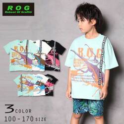 【20％OFFSALE】R.O.G Reboot(リブート)カブトムシ＆クワガタビック半袖Ｔシャツ【メール便送料無料】
