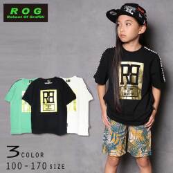 【20％OFFSALE】R.O.G Reboot(リブート)ゴールドロゴビック半袖Ｔシャツ【メール便送料無料】