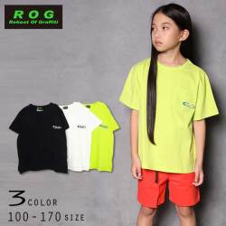 【20％OFFSALE】R.O.G Reboot(リブート)安全ピンロゴ刺繍ビック半袖Ｔシャツ【メール便送料無料】