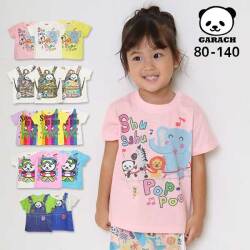 【40％OFFSALE】ＧＡＲＡＣＨ(ギャラッチ)パンダ半袖Ｔシャツ【メール便可能】