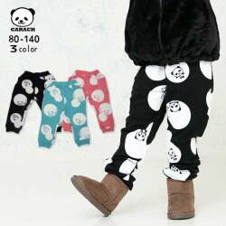 ＧＡＲＡＣＨ(ギャラッチ)ドット柄パンダロングパンツ【メール便送料無料】