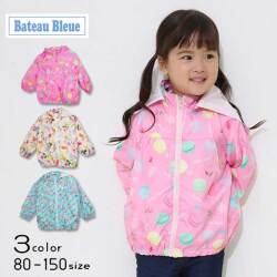 Bateau Bleue(バトーブルー)総柄ウィンドブレーカー【メール便送料無料】