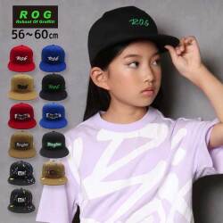 【2025夏物新作】R.O.G(アールオージー)ベースボールキャップ【メール便不可】