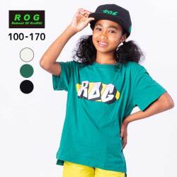 【SALE】R.O.G(アールオージー)ロゴプリントビック半袖Ｔシャツ【メール便可能】