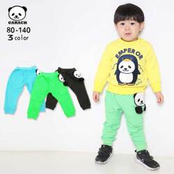 【2025秋冬新作】ＧＡＲＡＣＨ(ギャラッチ)パンダポケット裏毛パンツ【メール便送料無料】