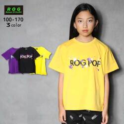 【SALE】【2025夏物新作】R.O.G(アールオージー)ROG POPビック半袖Ｔシャツ【メール便送料無料】