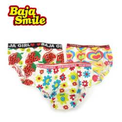 【夏物新作】Ｂａｊａ Ｓｍｉｌｅ(バハスマイル)３柄ガールズショーツ【メール便可能】