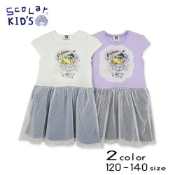 ＳｃｏＬａｒ(スカラー)パフェプリント切替ワンピース【メール便送料無料】
