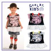 【サマーSALE】ＳｃｏＬａｒ(スカラー)赤ずきんちゃんプリントチュニックＴシャツ【メール便可能】